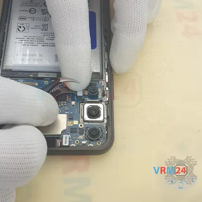 Cómo desmontar Samsung Galaxy A34 SM-A346, Paso 14/4