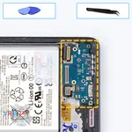 Cómo desmontar Samsung Galaxy A53 SM-A536, Paso 13/1