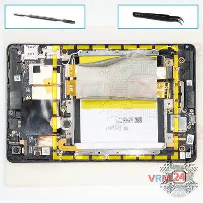 Cómo desmontar Asus ZenPad Z8 ZT581KL, Paso 7/1