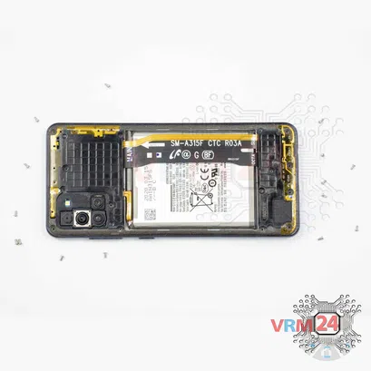 How to disassemble Samsung Galaxy A31 SM-A315, Step 4/2