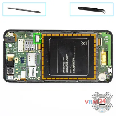 How to disassemble Highscreen Alpha ICE, Step 5/1