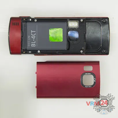How to disassemble Nokia 6700 slide RM-576, Step 1/3