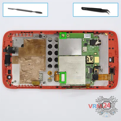 How to disassemble Lenovo S820, Step 9/1