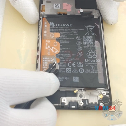 How to disassemble Huawei Nova Y70, Step 19/3