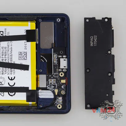 How to disassemble Nokia 3 (2017) TA-1032, Step 7/2