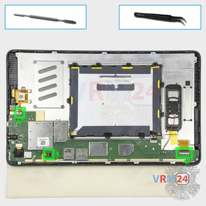 Cómo desmontar Alcatel OT Pixi 3 9010X, Paso 7/1