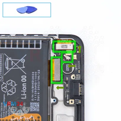 How to disassemble Xiaomi Redmi Note 11S, Step 11/1