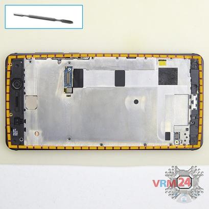 How to disassemble Nokia 6 (2017) TA-1021, Step 8/1