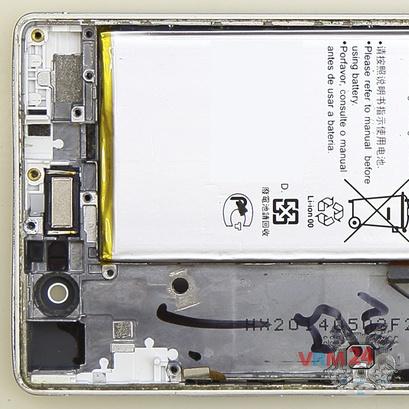 How to disassemble Huawei Ascend P7, Step 13/2