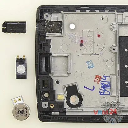 How to disassemble LG Spirit H422, Step 8/2