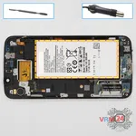Cómo desmontar Samsung Galaxy S6 Edge SM-G925, Paso 8/1