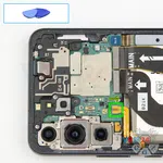 Cómo desmontar Samsung Galaxy S22 SM-S901, Paso 6/2