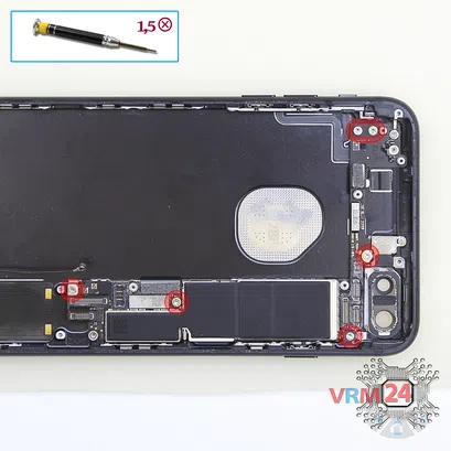 How to disassemble Apple iPhone 7 Plus, Step 21/1