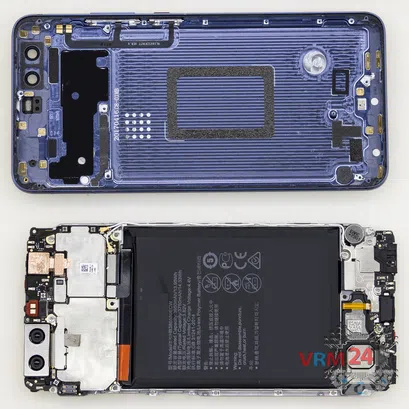 How to disassemble Huawei P10 Plus, Step 6/2