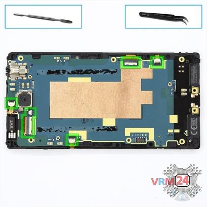 How to disassemble HTC Windows Phone 8S, Step 8/1