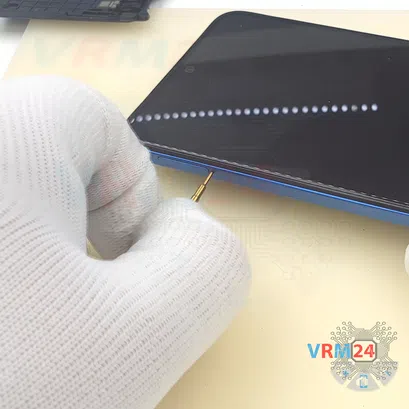 How to disassemble Xiaomi POCO M4 Pro, Step 2/3