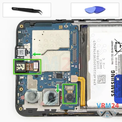 How to disassemble Samsung Galaxy A17 4G SM-A175, Step 14/1