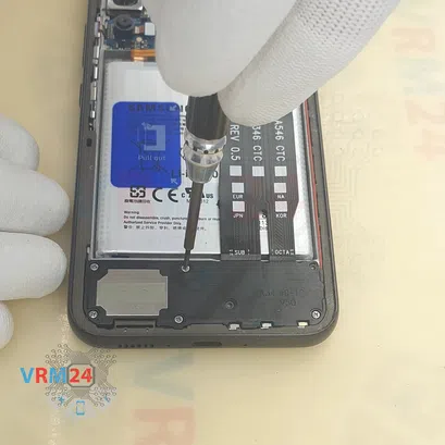 Cómo desmontar Samsung Galaxy A34 SM-A346, Paso 7/3