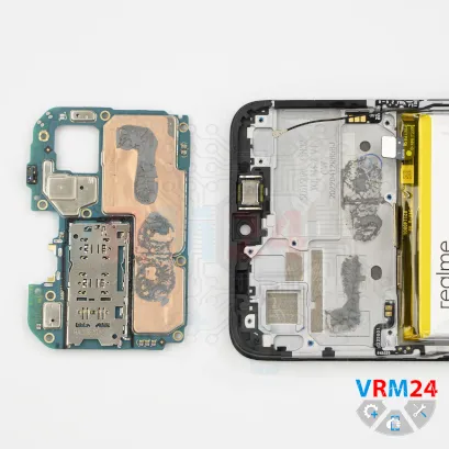 Как разобрать Realme C35, Шаг 14/2