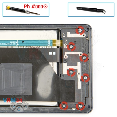 How to disassemble Samsung Galaxy A71 5G SM-A7160, Step 7/1