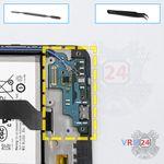 Cómo desmontar Samsung Galaxy A60 SM-A6060, Paso 10/1