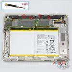 How to disassemble Huawei MediaPad M2 10'', Step 12/1