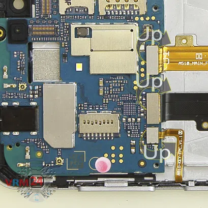 How to disassemble ZTE Blade A510, Step 9/2