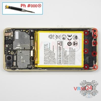 How to disassemble ZTE Blade V9, Step 7/1