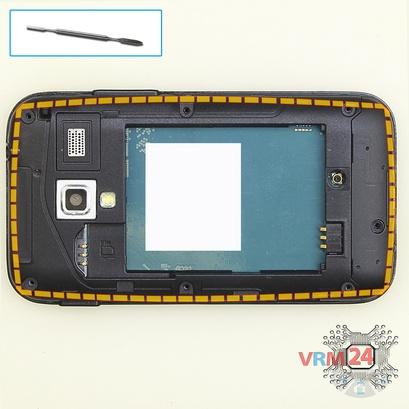 Как разобрать Samsung Galaxy Ace Plus GT-S7500, Шаг 4/1