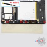 Como desmontar Asus ZenPad 10 Z300CG por si mesmo, Passo 4/1