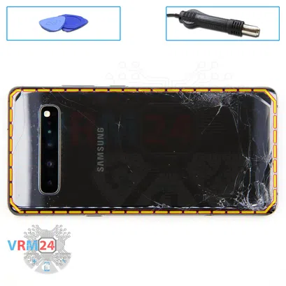 Cómo desmontar Samsung Galaxy S10 5G SM-G977, Paso 3/1