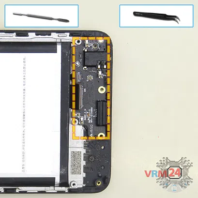 How to disassemble Meizu M5 Note M621H, Step 12/1