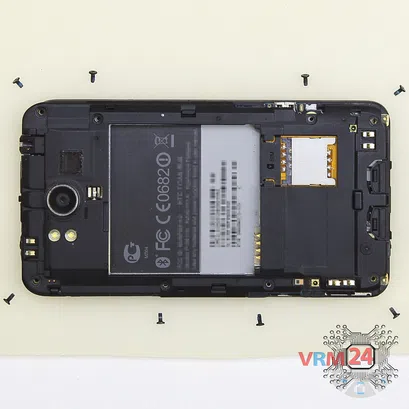 How to disassemble HTC Titan, Step 3/2