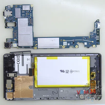 How to disassemble Sony Xperia XA Ultra, Step 10/2