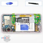 How to disassemble Samsung Galaxy A55 SM-A556, Step 10/1
