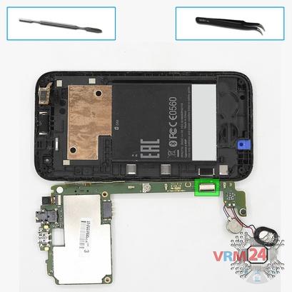 How to disassemble HTC Desire 310, Step 7/1