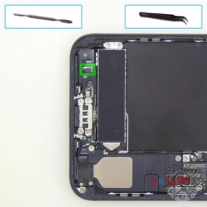Cómo desmontar Apple iPhone 7 Plus, Paso 10/1