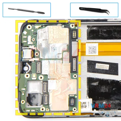 How to disassemble Oppo Ax7, Step 14/1