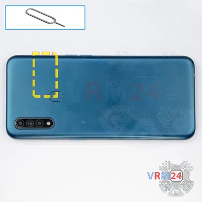 How to disassemble Oppo A31 (2020), Step 2/1