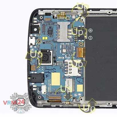 How to disassemble Philips Xenium I928, Step 8/2