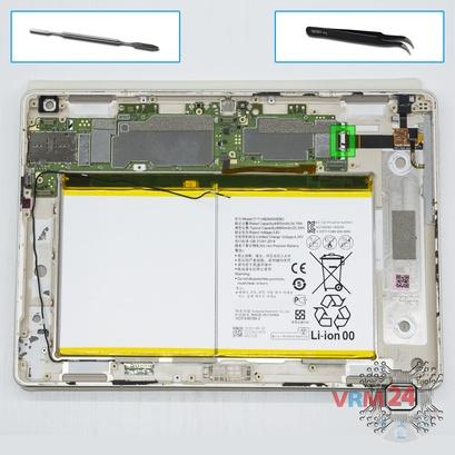 How to disassemble Huawei MediaPad M2 10'', Step 16/1