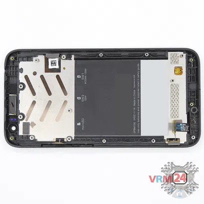 How to disassemble HTC Desire 616, Step 11/1