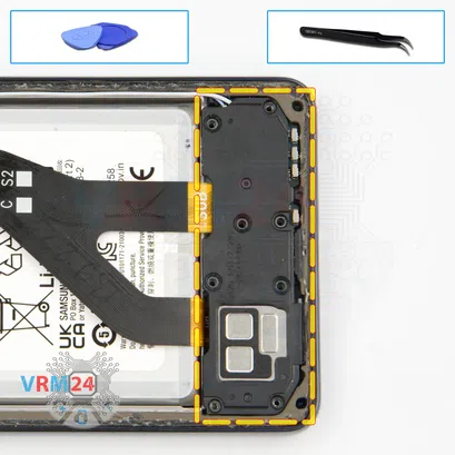 How to disassemble Samsung Galaxy A73 SM-A736, Step 8/1