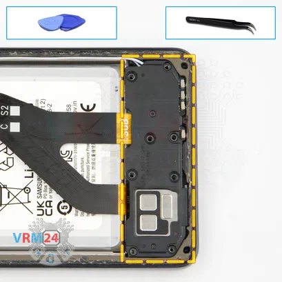 Como desmontar Samsung Galaxy A73 SM-A736 por si mesmo, Passo 8/1