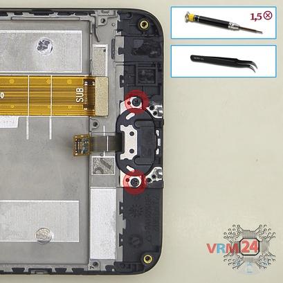 How to disassemble Meizu M5 M611H, Step 11/1