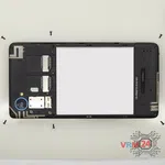 Como desmontar ZTE Blade V2 Lite por si mesmo, Passo 2/2