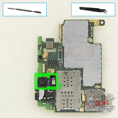 How to disassemble Xiaomi Redmi 6A, Step 15/1