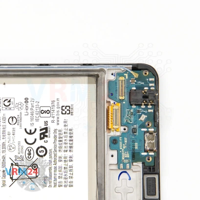 Cómo desmontar Samsung Galaxy M32 SM-M325, Paso 14/2