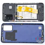 Como desmontar Samsung Galaxy A03s SM-037 por si mesmo, Passo 3/2