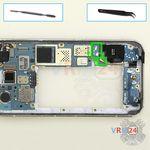 Cómo desmontar Samsung Galaxy S5 mini SM-G800, Paso 11/1